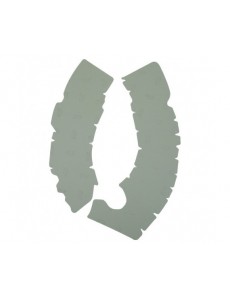 PROTEÇÕES DE CHASSIS GOMA DE BORRACHA VIBRAM YAMAHA YZ-F 250 / 450 2018-2019 - CINZA